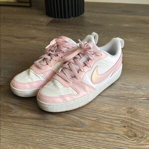 Nike Blush Pink and Cream Sneakers